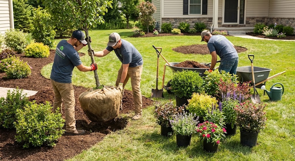 Professional landscaping